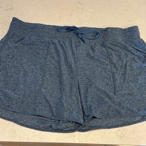 Athletic Works Women's Blue Heather Shorts